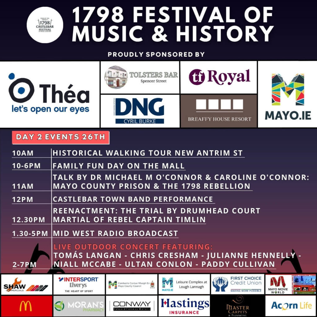 1798 Festival in Castlebar - Things to do in Mayo